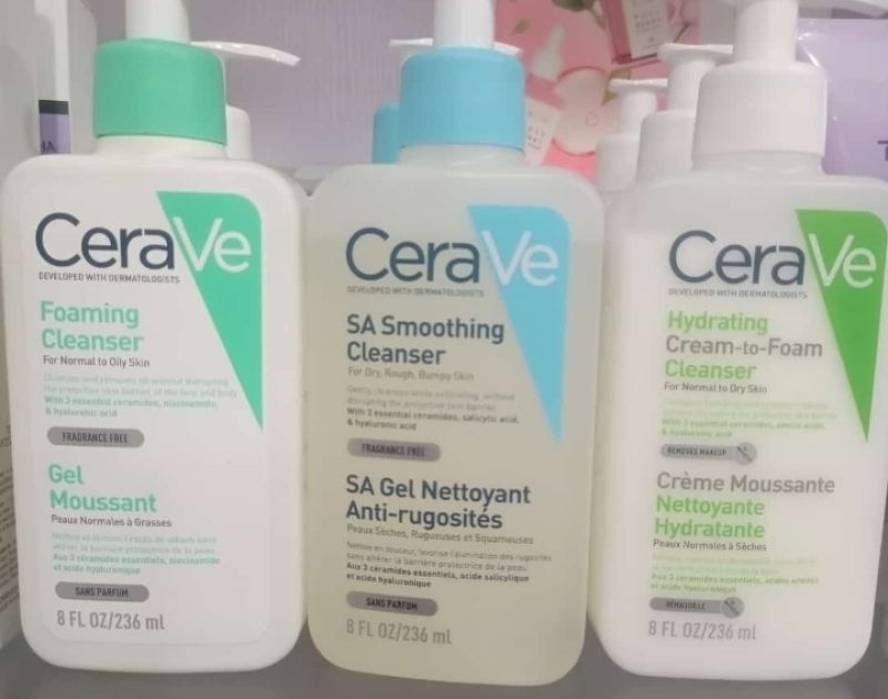 CeraVe smoothing cleanser