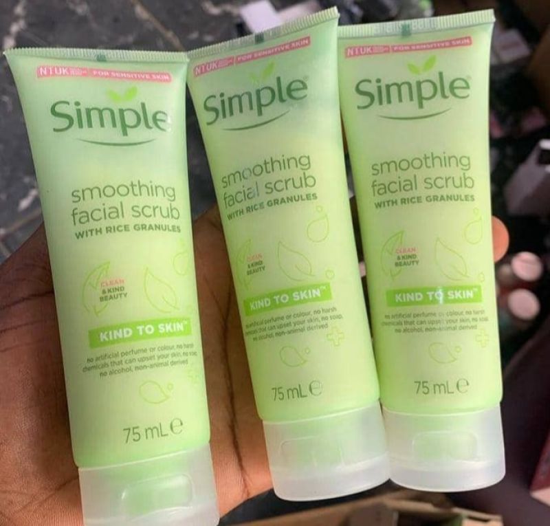 Smoothing Facial Scrub (Simple)