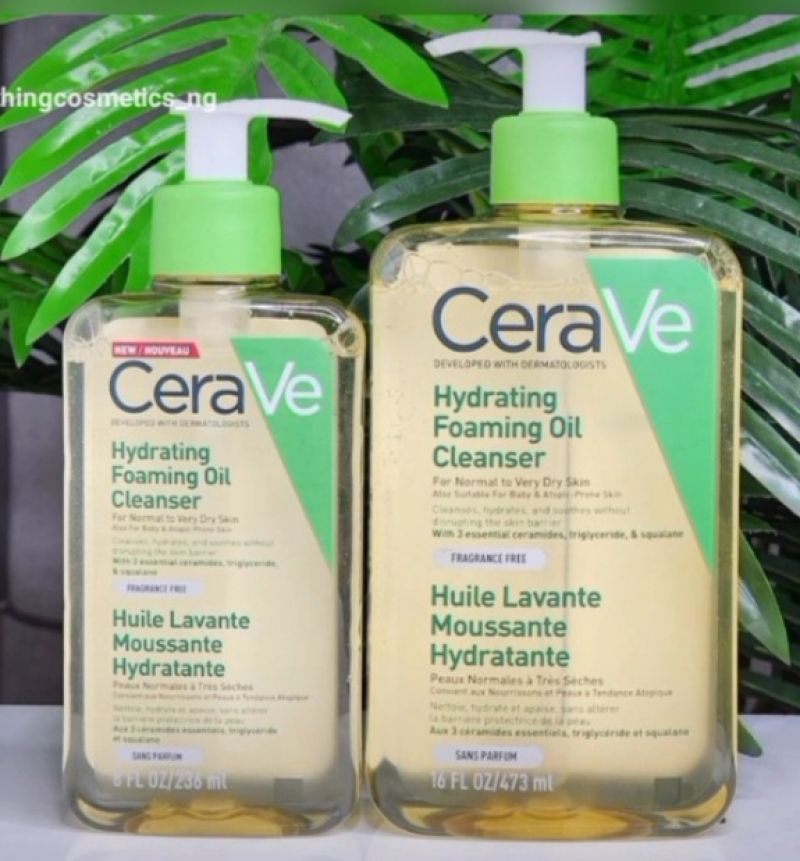 Hydrating Foaming Oil Cleanser CeraVe