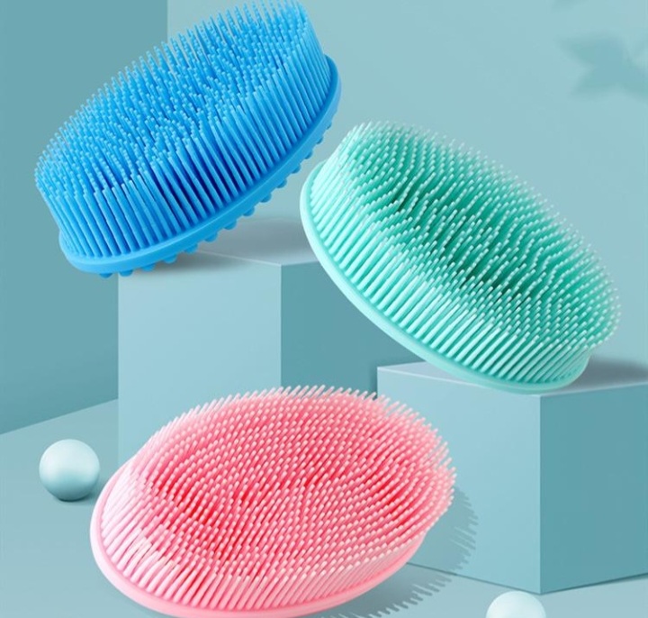 Silicone Exfoliating Bath Back/Body Scrubber